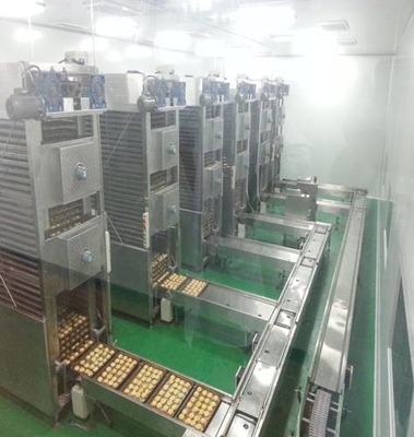 Indutrial 150g 90g Automatic Moon Cake Production Line 220V / 380V