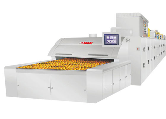 Slat Band Transport LPG Fuel Heating Bakery Tunnel Oven