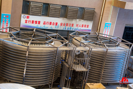 500kg/H 304 Stainless Steel Automatic Toast Production Line