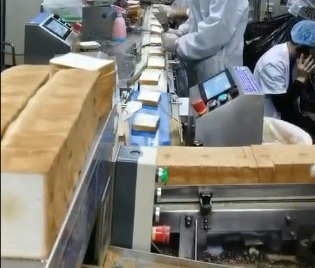 500kg/H 304 Stainless Steel Automatic Toast Production Line