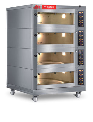 3 Phase 380V 3.1KW Pizza Toast Biscuits Rotary Rack Oven