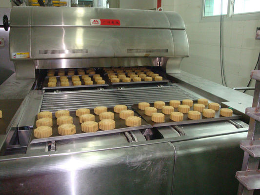 220V 500KG/H Mooncake Automatic Cake Production Line