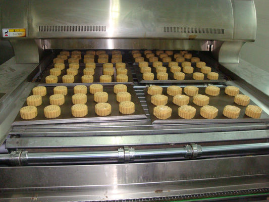 220V 500KG/H Mooncake Automatic Cake Production Line