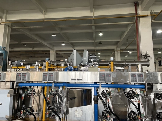 Independent Controlled Temperature Probes Direct Gas Tunnel Oven 304 Stainless Steel