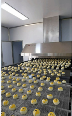304 Stainless Steel Industrial Full Set Egg Yolk Pie Making Machine With Oven