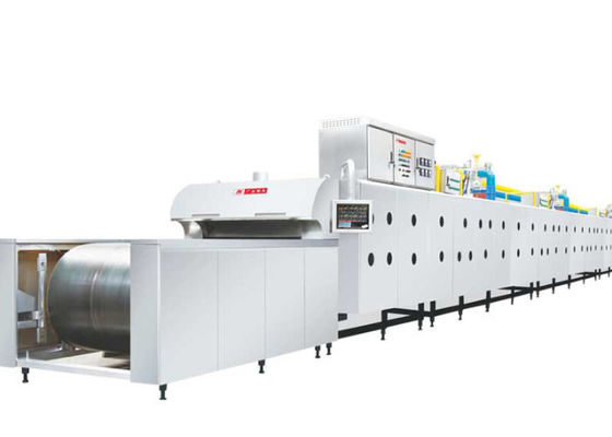 50*50 μπισκότο Croissant χάλυβα 380V 50Hz γωνίας που ψήνει τον ηλεκτρικό φούρνο σηράγγων